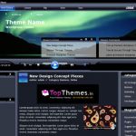 Anonymous Windows Media Player WordPress Theme