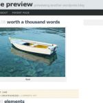 WordPress.org minimal WordPress Theme