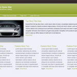 WordPress.org AmberGreen WordPress Theme