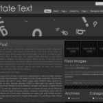 WordPress.org Rotate Text WordPress Theme