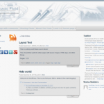 WordPress.org Techozoic Fluid WordPress Theme
