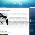 WordPress.org Win7blog WordPress Theme