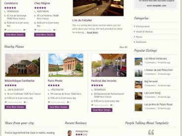 cityguide theme