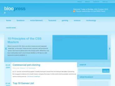 bloopress theme