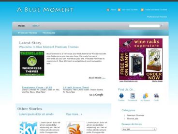 blue-moment theme