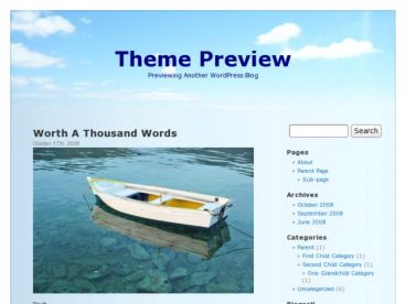 bluesky theme