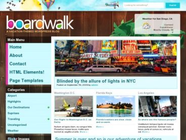 boardwalk theme