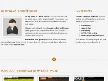 coffee-junkie theme