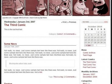 comicpress theme