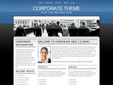 corporate-business theme