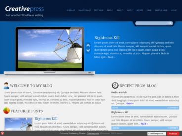 creativepress theme