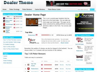 dealer theme