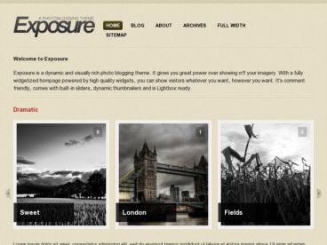 exposure theme