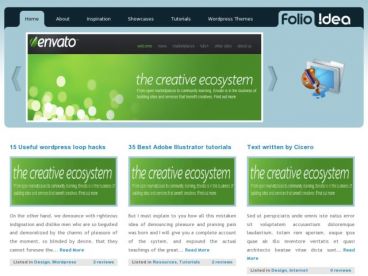 foliodea theme