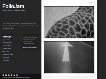 foliojam theme