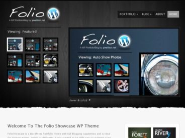 folio-showcase theme