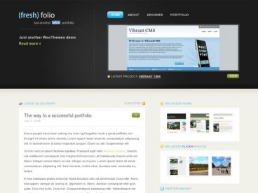 fresh-folio theme