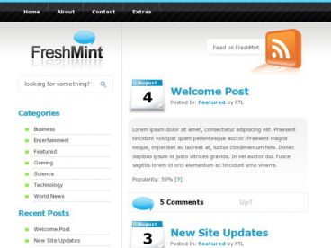 freshmint theme