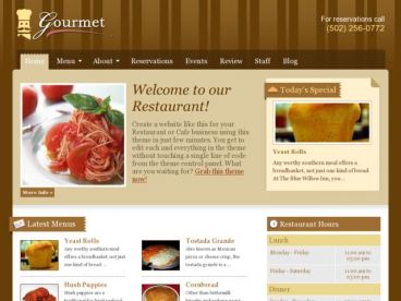 gourmet theme