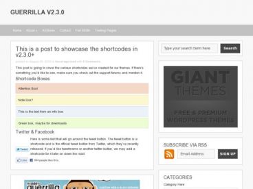 guerrilla-v2 theme