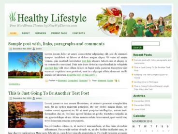 healthy-lifestyle theme