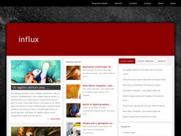 influx theme