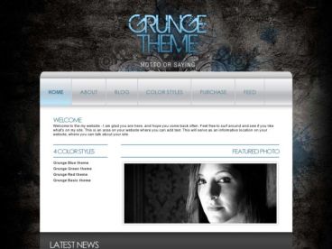 grunge theme