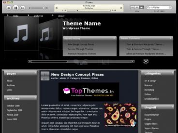 itunes theme