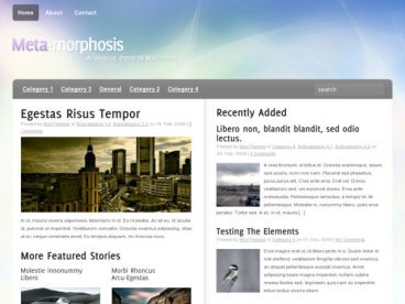 meta-morphosis theme