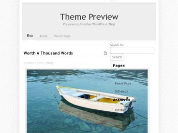 mini-blog theme