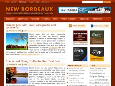 new-bordeaux theme