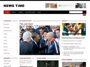 news-time theme