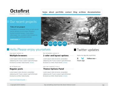 octofirst theme