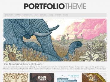 portfolio-organic theme