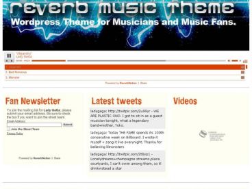 reverb-music theme