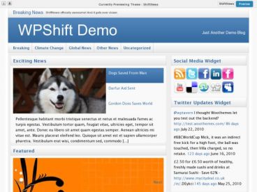 shift-news theme