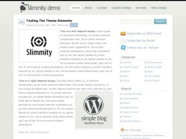 simpleblog theme