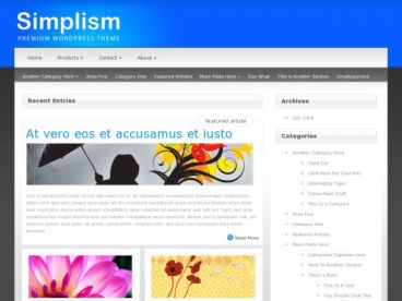 simplism theme