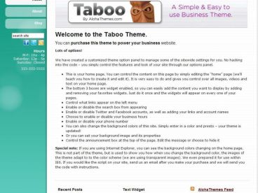 taboo theme