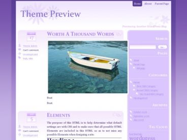 thistle theme