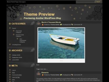 vectorbubbles theme