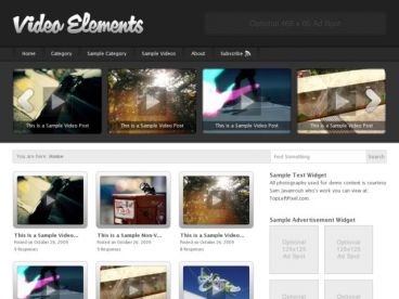 video-elements theme