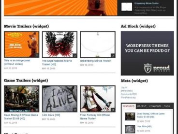 video-blogger theme