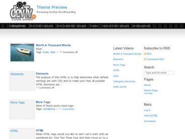 videographex theme