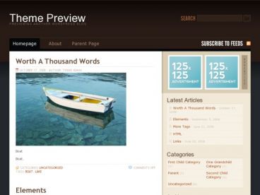 wp-brown theme