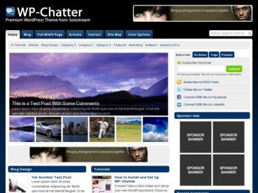 wp-chatter theme