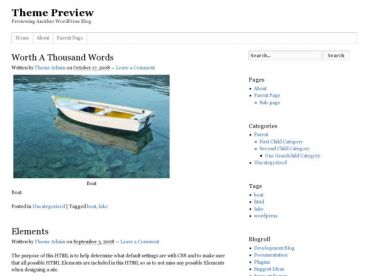 wp-framework theme